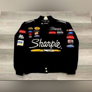VINTAGE NASCAR RACING JACKET MED